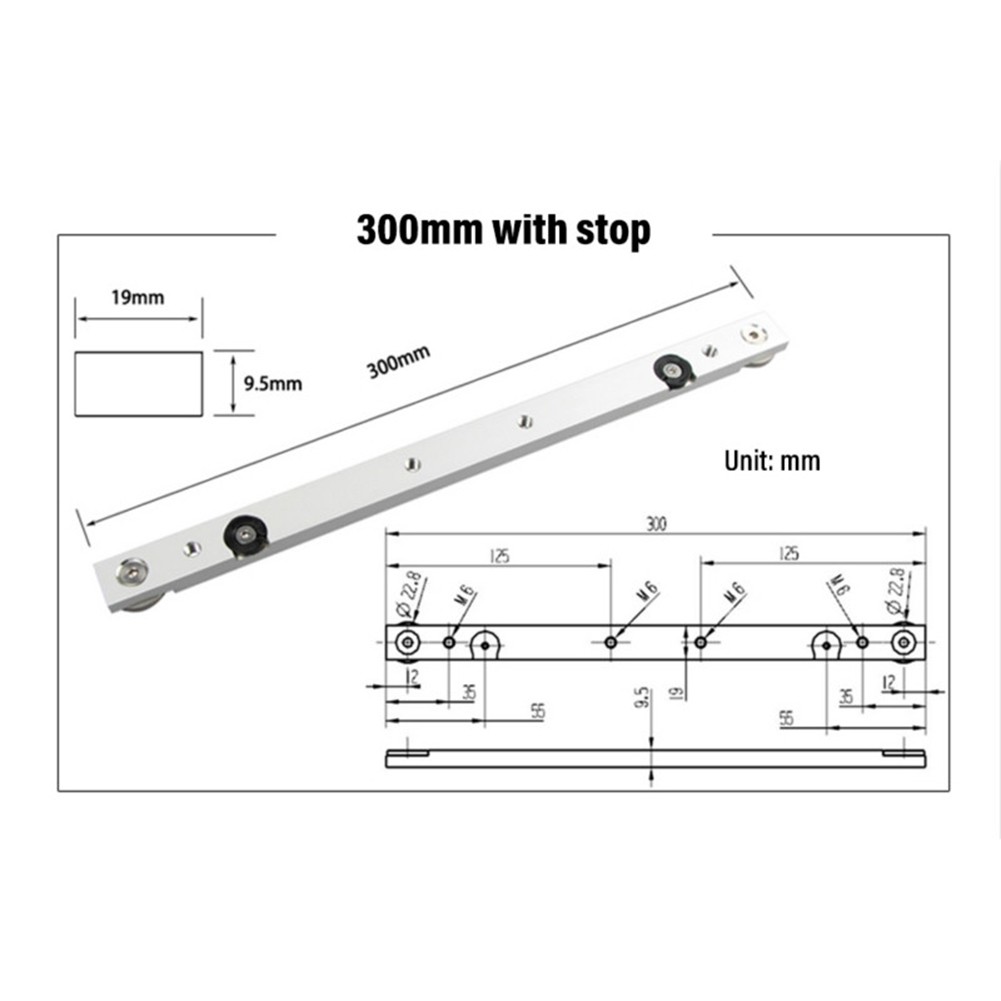 T Track Mitre Rail Mitre Bar Slider Table Saw Mitre Quality