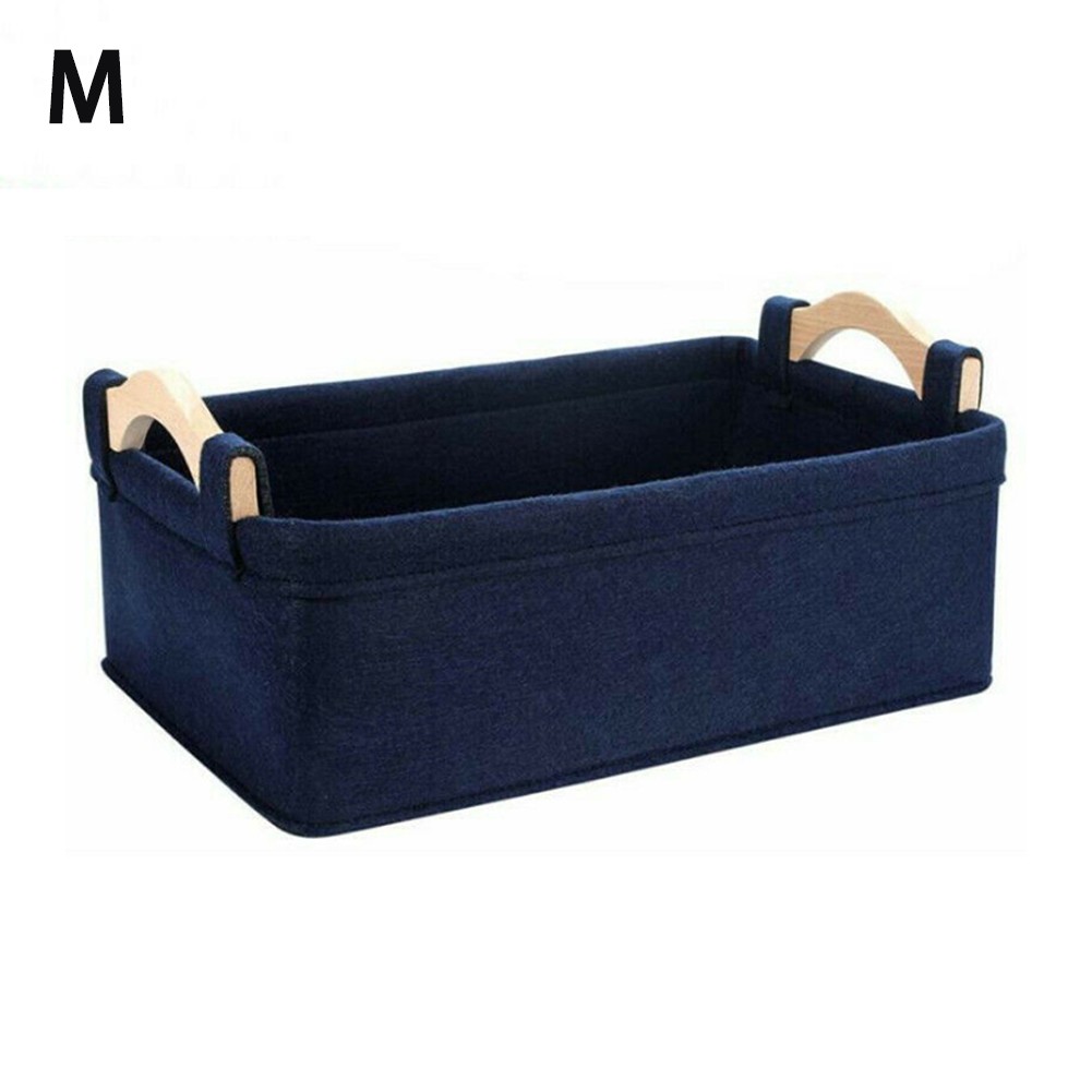 Brandneu Aufbewahrungskorb Decken Kinder Filz Zuhause Zeitschriften Organizer - Bild 27 von 29