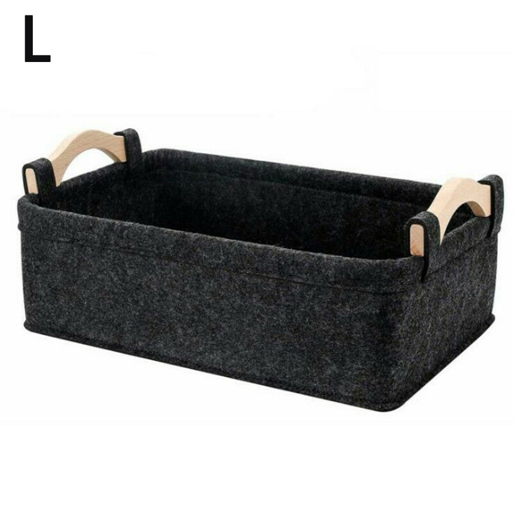 Brandneu Aufbewahrungskorb Decken Kinder Filz Zuhause Zeitschriften Organizer - Bild 28 von 29