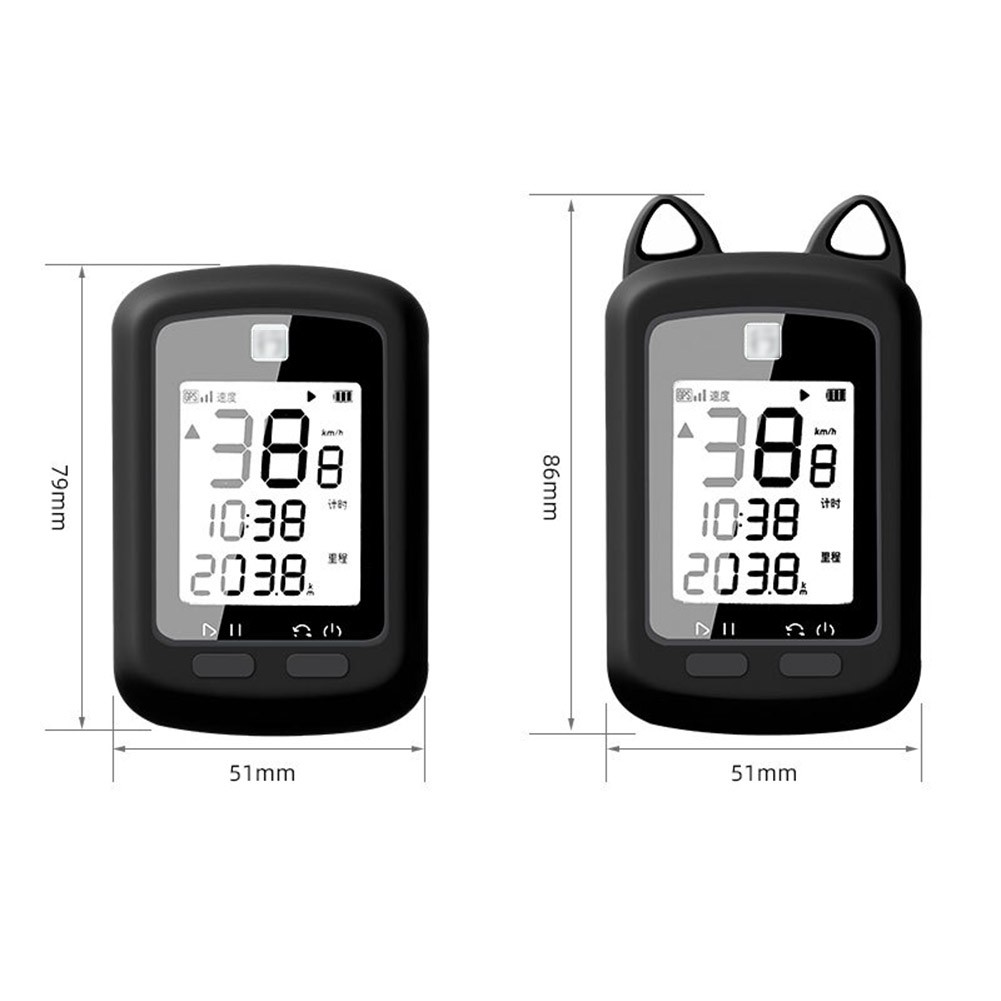 Protective Cover GPS Speedometer Lightweight Outdoor Silicone Bicycle Hot - Picture 24 of 24