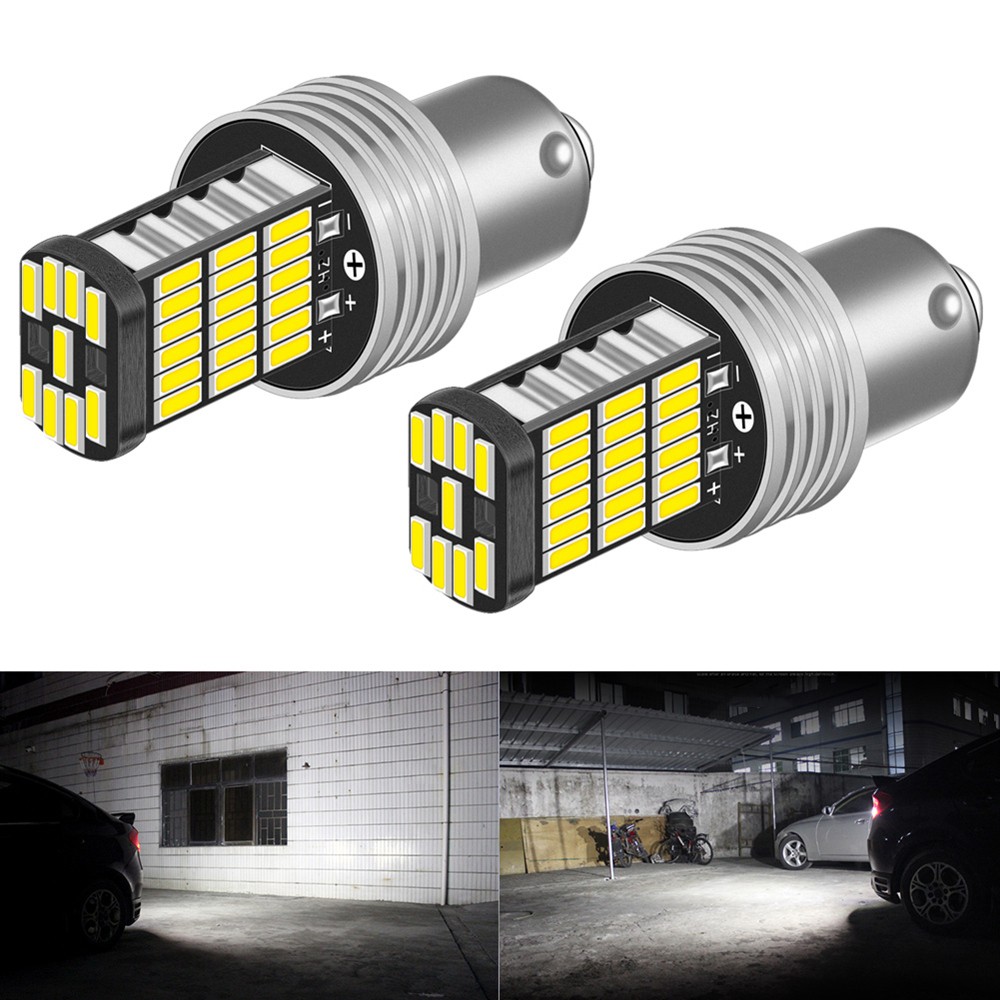 LED Light LED Light Long Life Super Bright LEDs 12V DC 2pcs 40 6500K Xenon White - Picture 1 of 12