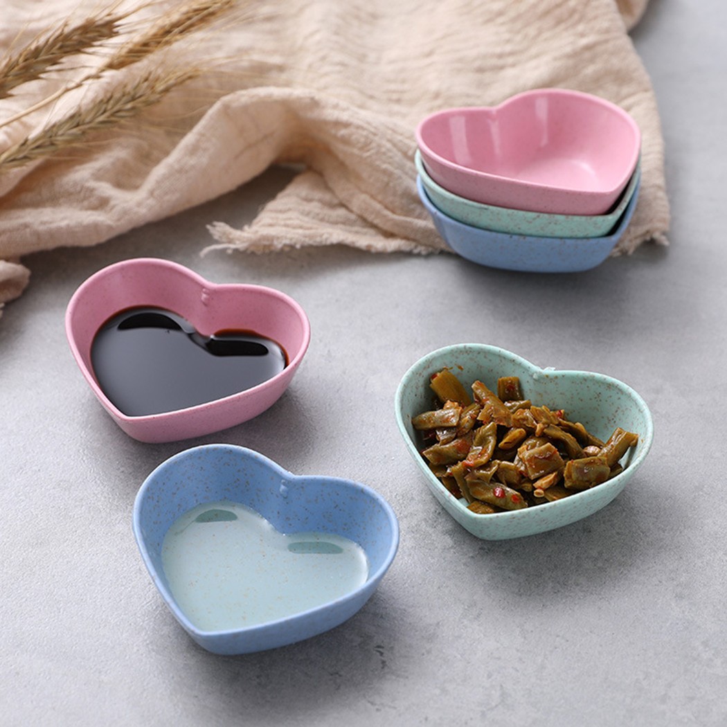 Dishes Dish Bowls Sauce Condiment Vinegar Sushi Butter Lovely 3pcs for mini