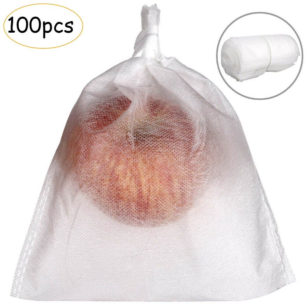 Wei?e Schutzbeutel Obst Traube Vliesstoff Outdoor Pack Requisiten Set - Picture 23 of 35