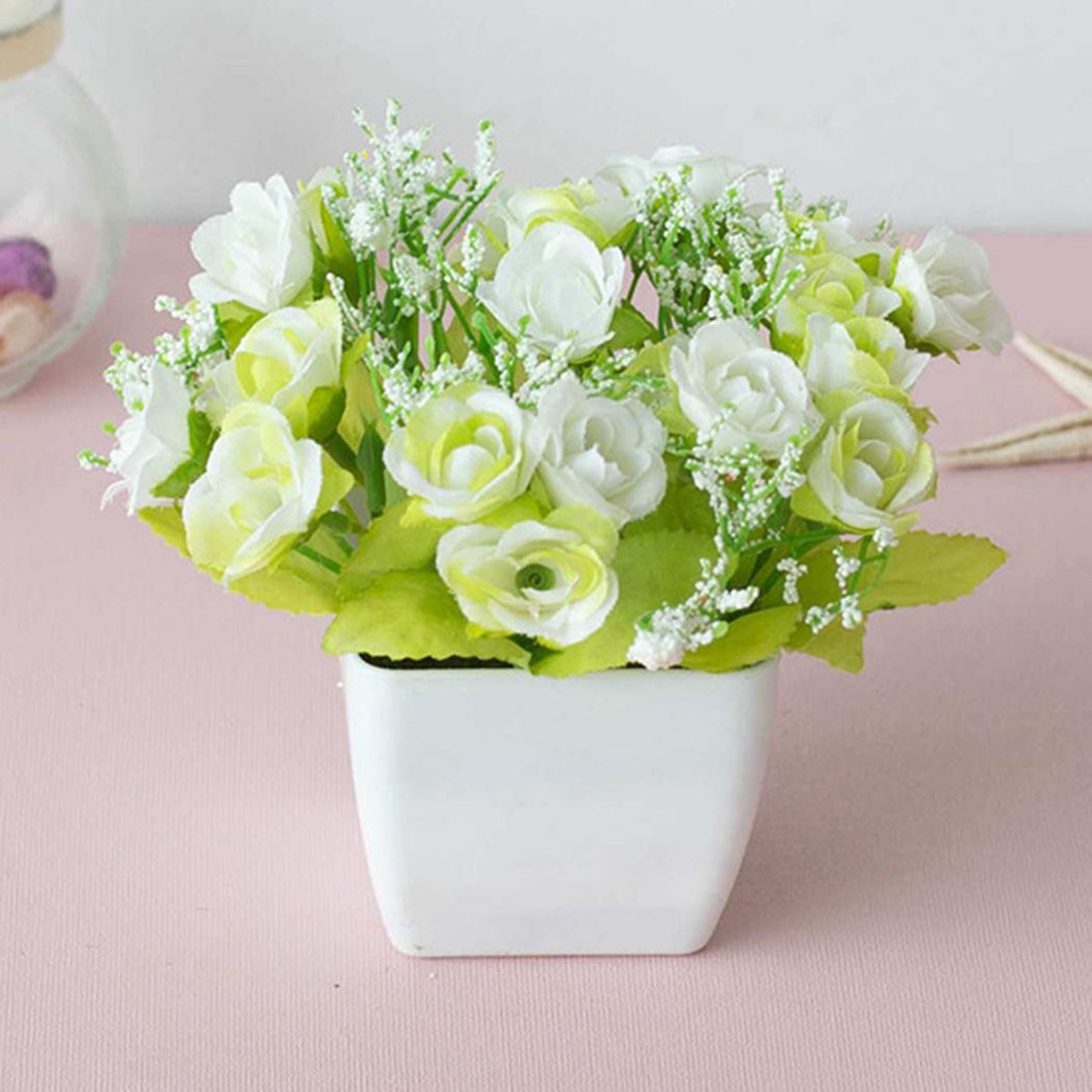 High Quality Potted Flower Fake Artificial Ornaments Outdoor Indoor Plant - Picture 20 of 22