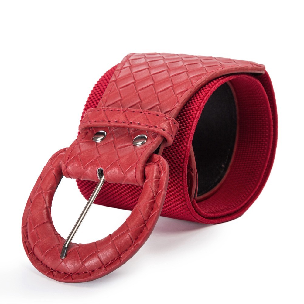 Elegant Women's Stretchy Elastic Waist Belt Wide Polyurethane Leather Band - Picture 86 of 129