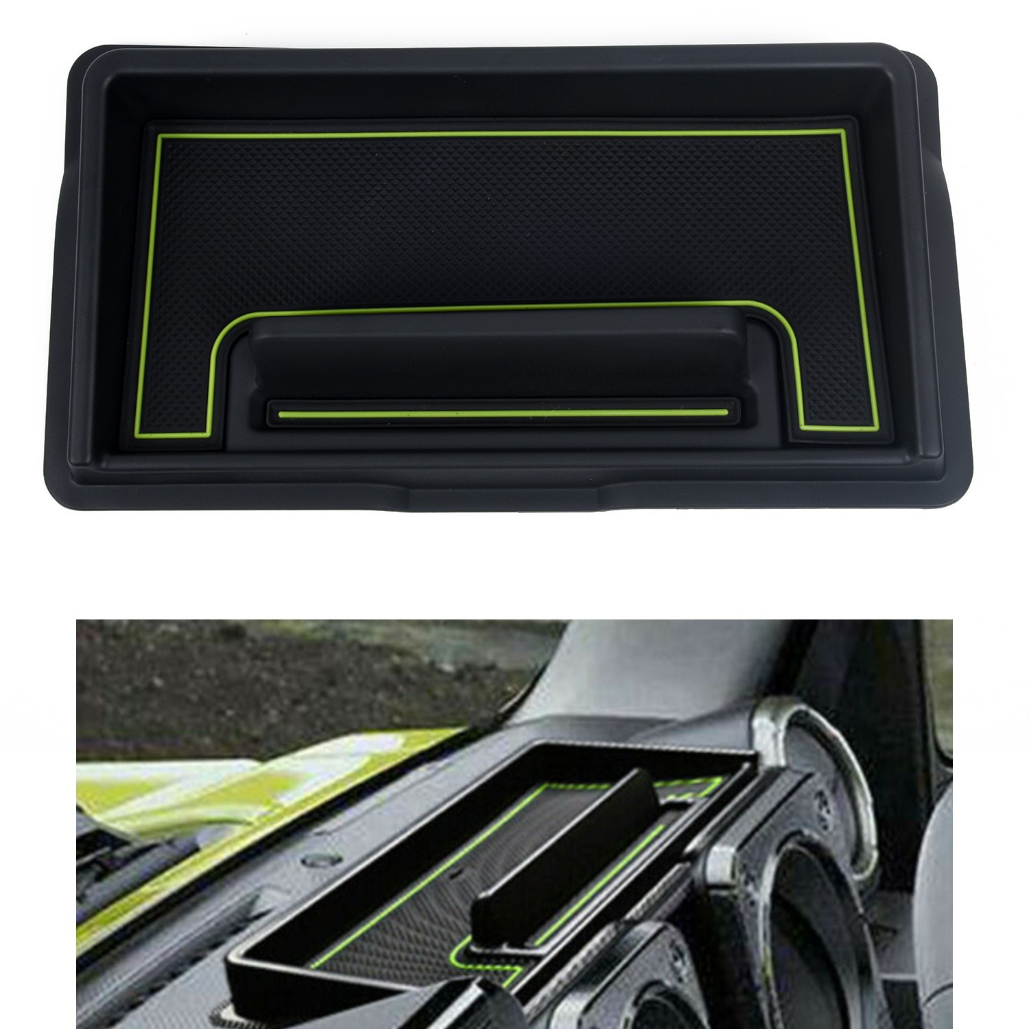 Practical Dashboard Storage Box Car Dustproof Interior Organizer Waterproof - Picture 11 of 12