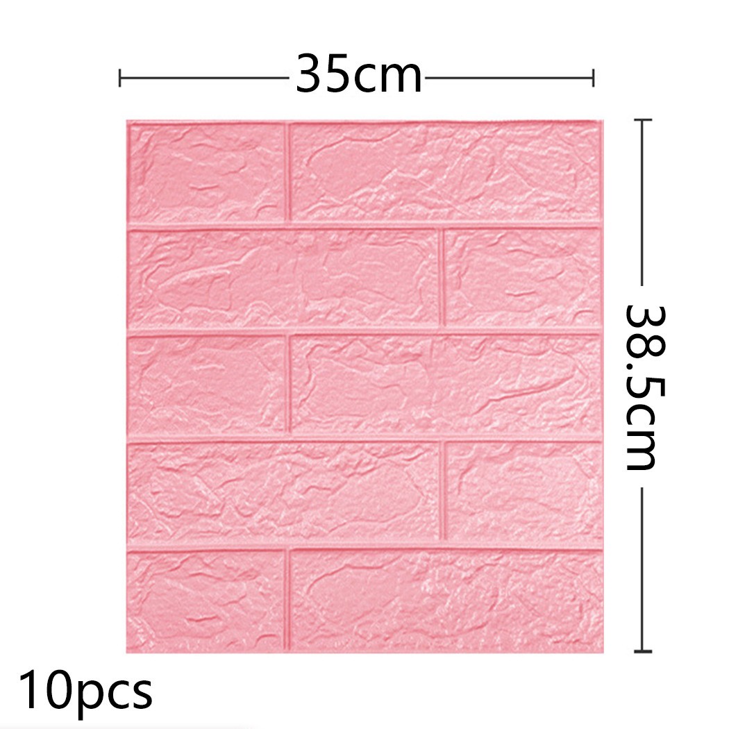 Wall Stickers Foam Bathroom Brick Decal Decor Panel XPE 3D Self-adhesive