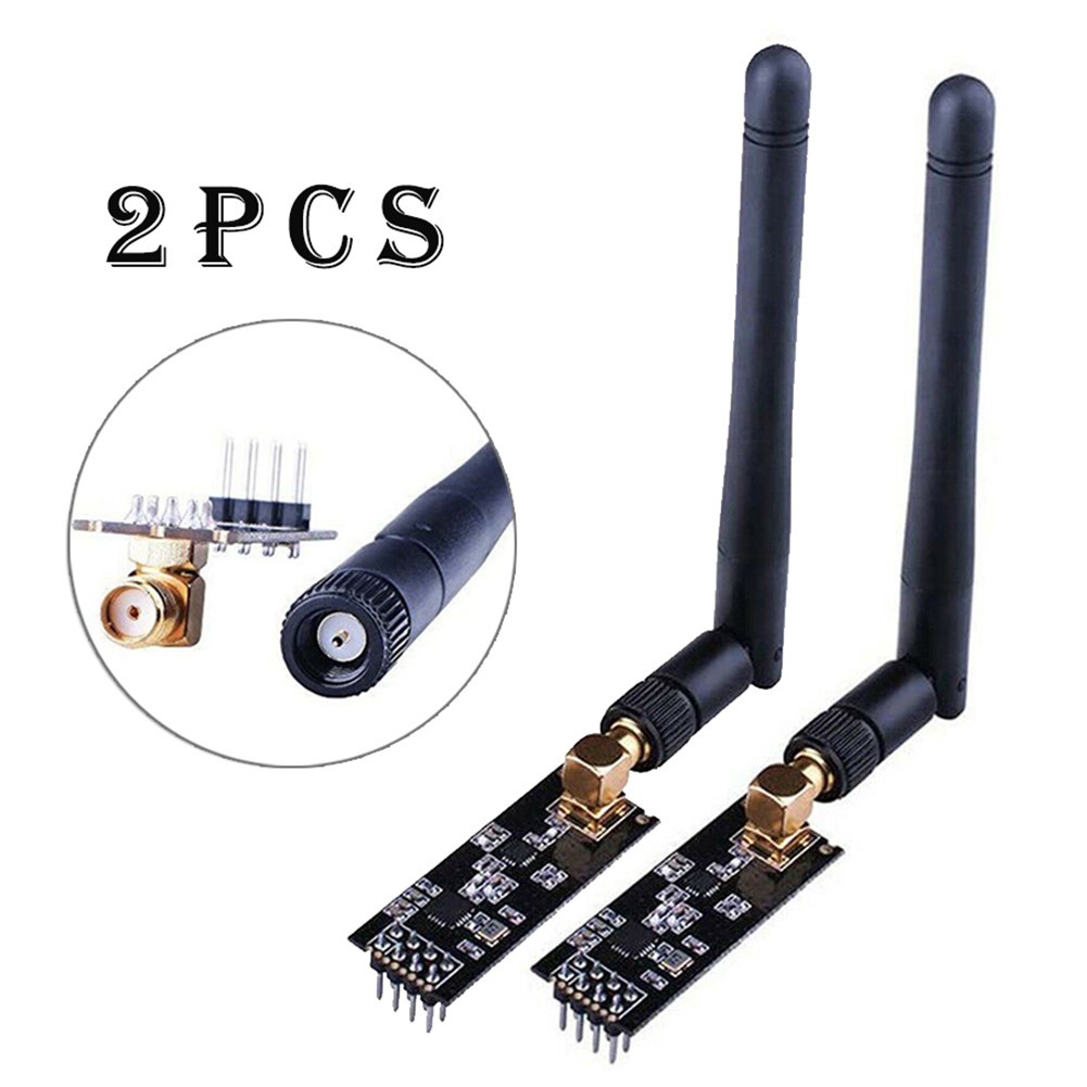 Practical Module 2 *SMA Antenna NRF24L01 + Parts Wireless 2.4GHz~2.5GHz