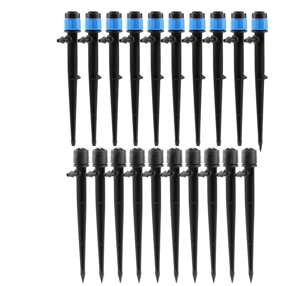 Goutteurs de Flèche à Coude Transparent 4/7mm - 25 pièces