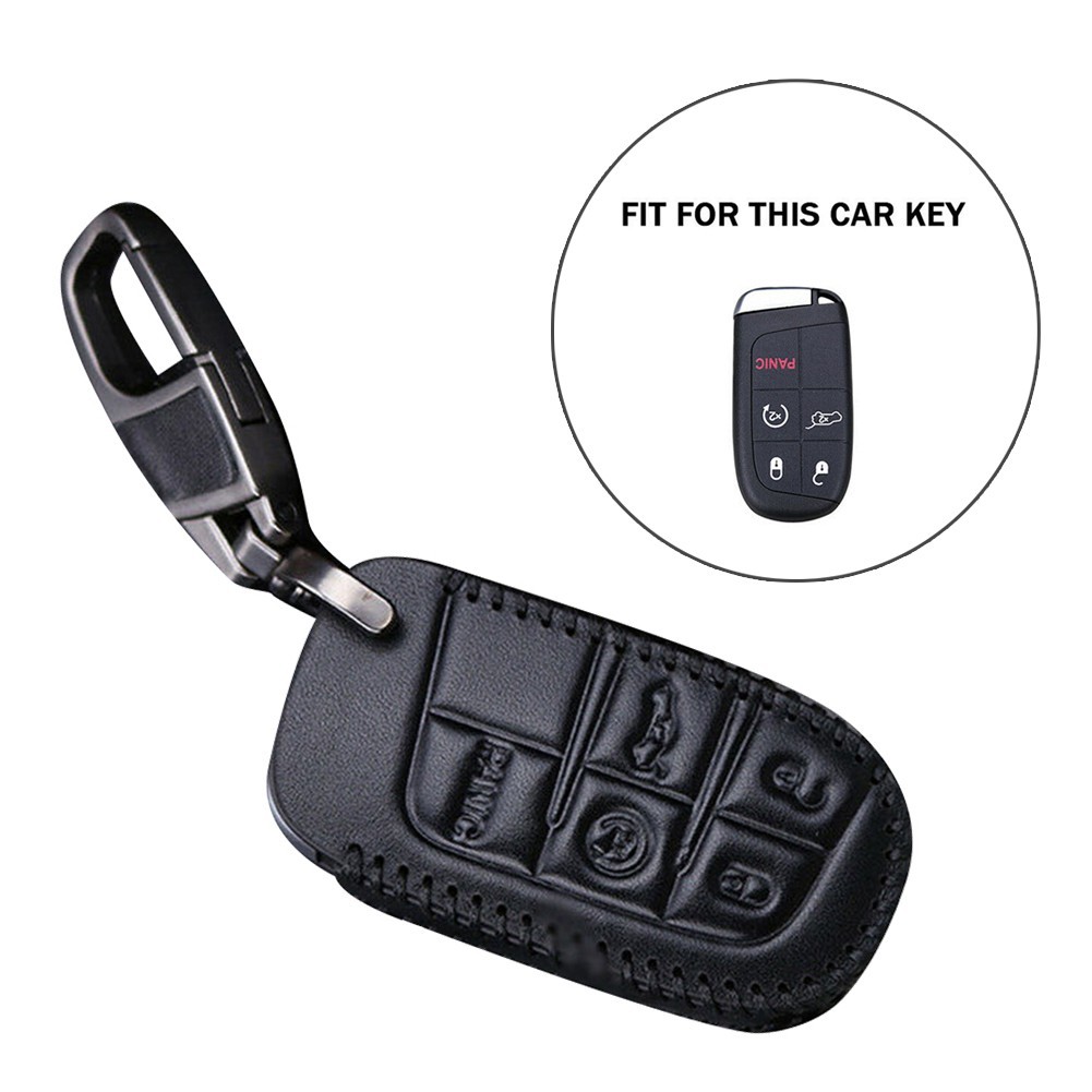 Auto Guscio per Chiave per Skoda Fabia IV 2021-2024,con Portachiavi Tasti Custodia Guscio Portachiavi Telecomando Custodia Ricambio Chiave Cover Accessori per Auto,Black-A