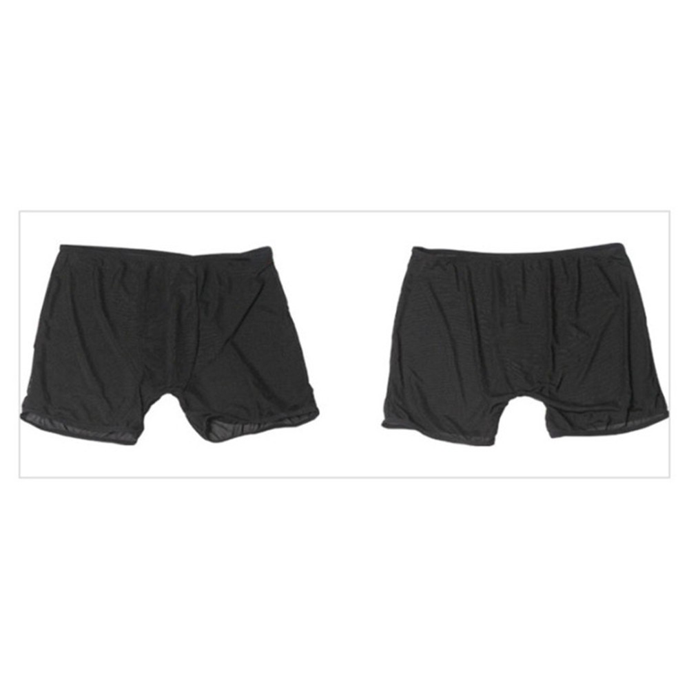 Mens See Through Underwear Mesh Boxer Briefs Low Rise Underwear Elastic Panties - Picture 19 of 21