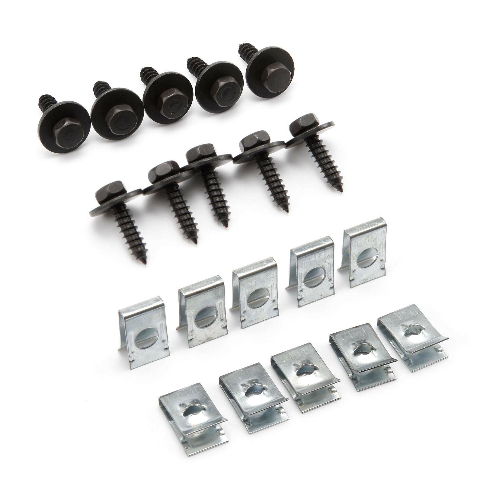 Accessories Chassis Guard Screws 20pcs Black & Silver Bolt Nut High Quality - Picture 9 of 9