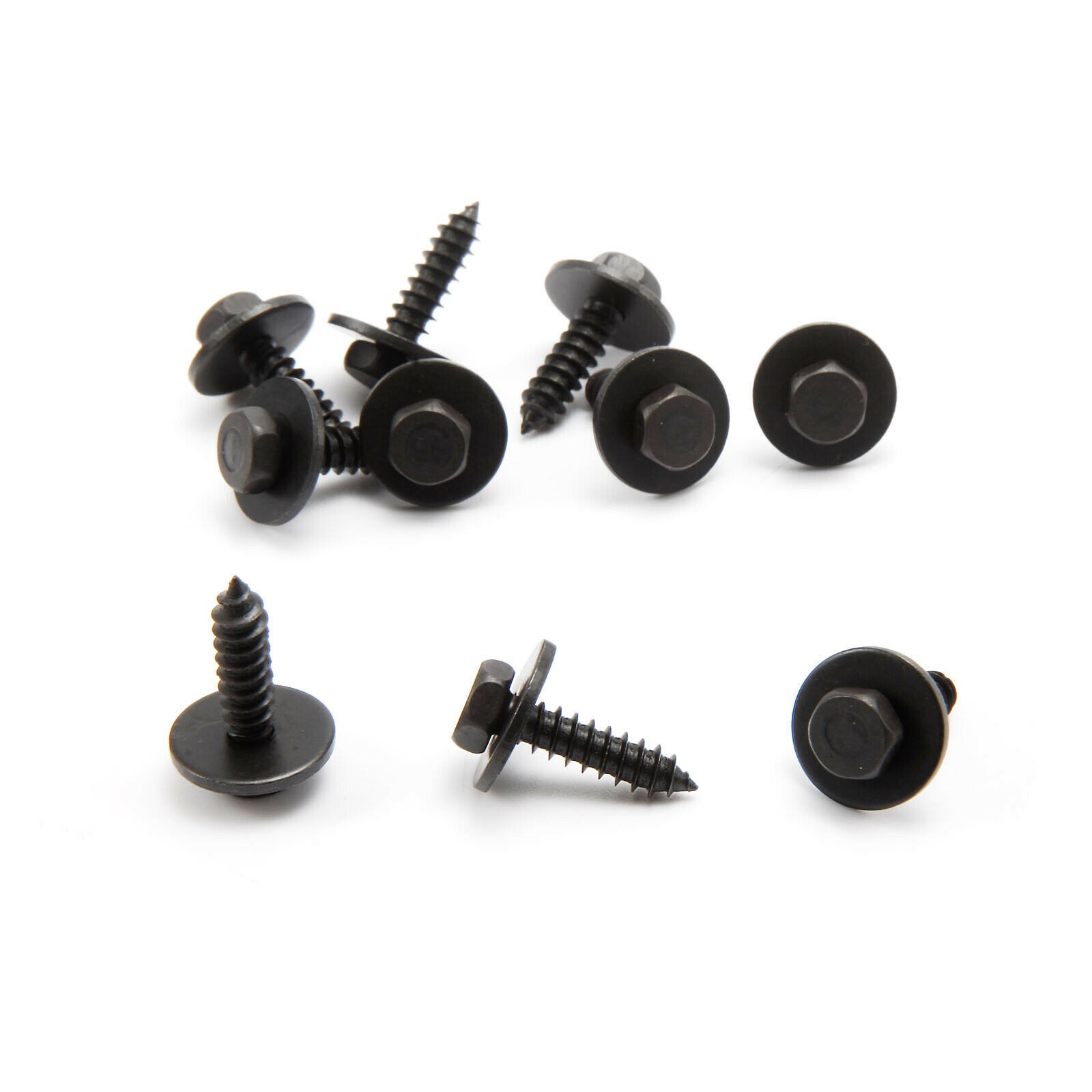 Accessories Chassis Guard Screws 20pcs Black & Silver Bolt Nut High Quality - Picture 8 of 9