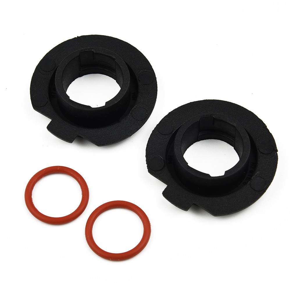 2Pcs Headlight Socket Adapters LED Headlight Bulb Base Adapter Holder Brand New - Picture 10 of 17