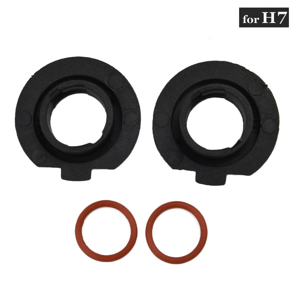 2Pcs Headlight Socket Adapters LED Headlight Bulb Base Adapter Holder Brand New - Picture 16 of 17