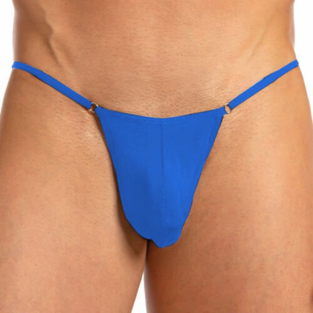 Mens Sexy Thong Briefs G-String Bikini T-back V String Bulge Pouch Underpants - Picture 17 of 18
