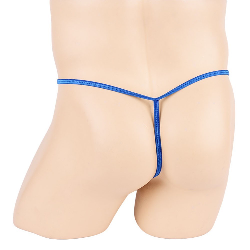 Mens Sexy Thong Briefs G-String Bikini T-back V String Bulge Pouch Underpants - Picture 18 of 18