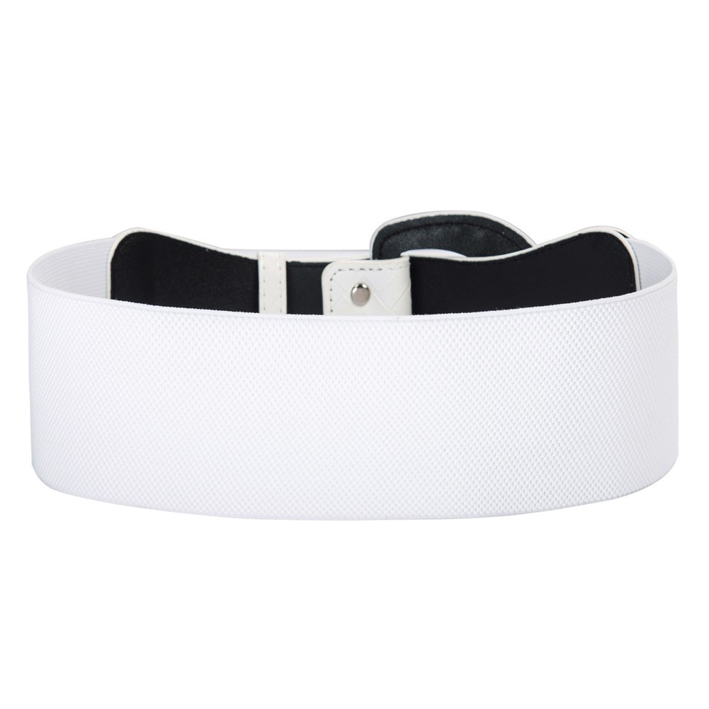 Elegant Women's Stretchy Elastic Waist Belt Wide Polyurethane Leather Band - Picture 89 of 129