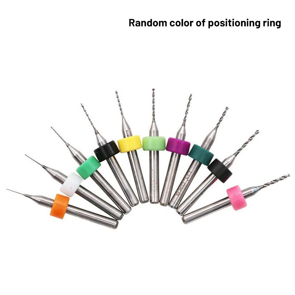 New Practical PCB Drill Bit Mini 10* 10PCS 10x Accessories Drill Bits Kit - Picture 21 of 23