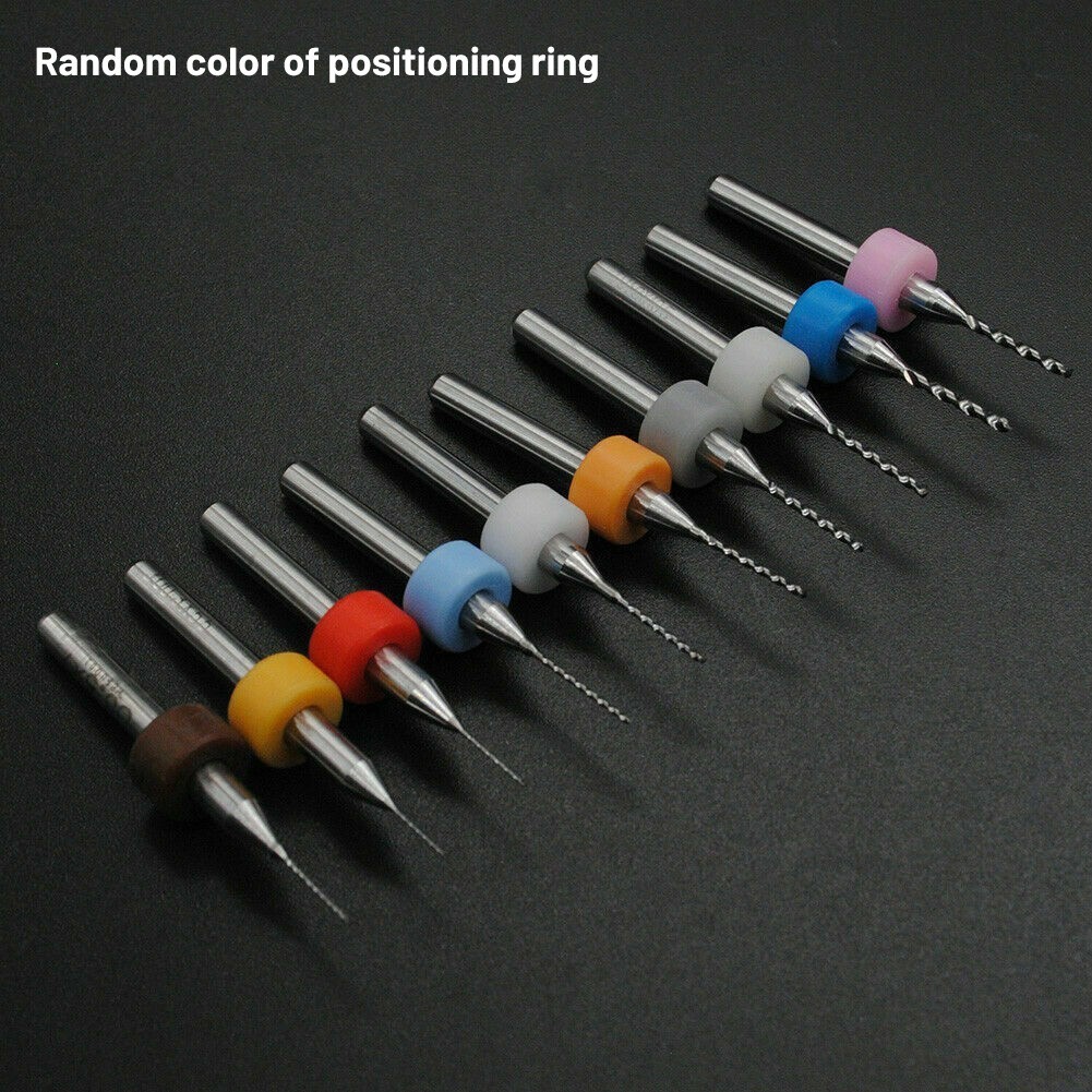 New Practical PCB Drill Bit Mini 10* 10PCS 10x Accessories Drill Bits Kit - Picture 18 of 23