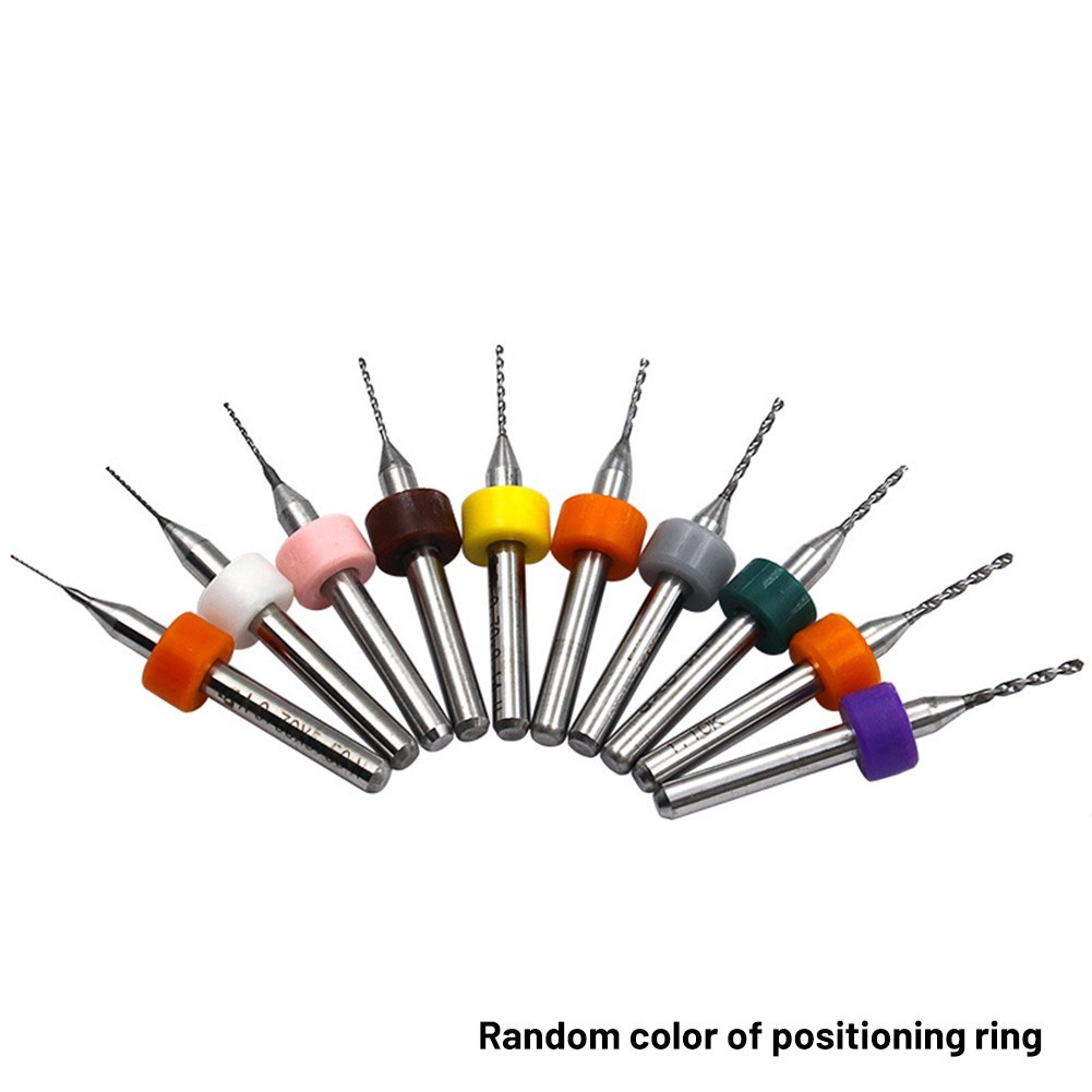 New Practical PCB Drill Bit Mini 10* 10PCS 10x Accessories Drill Bits Kit - Picture 16 of 23