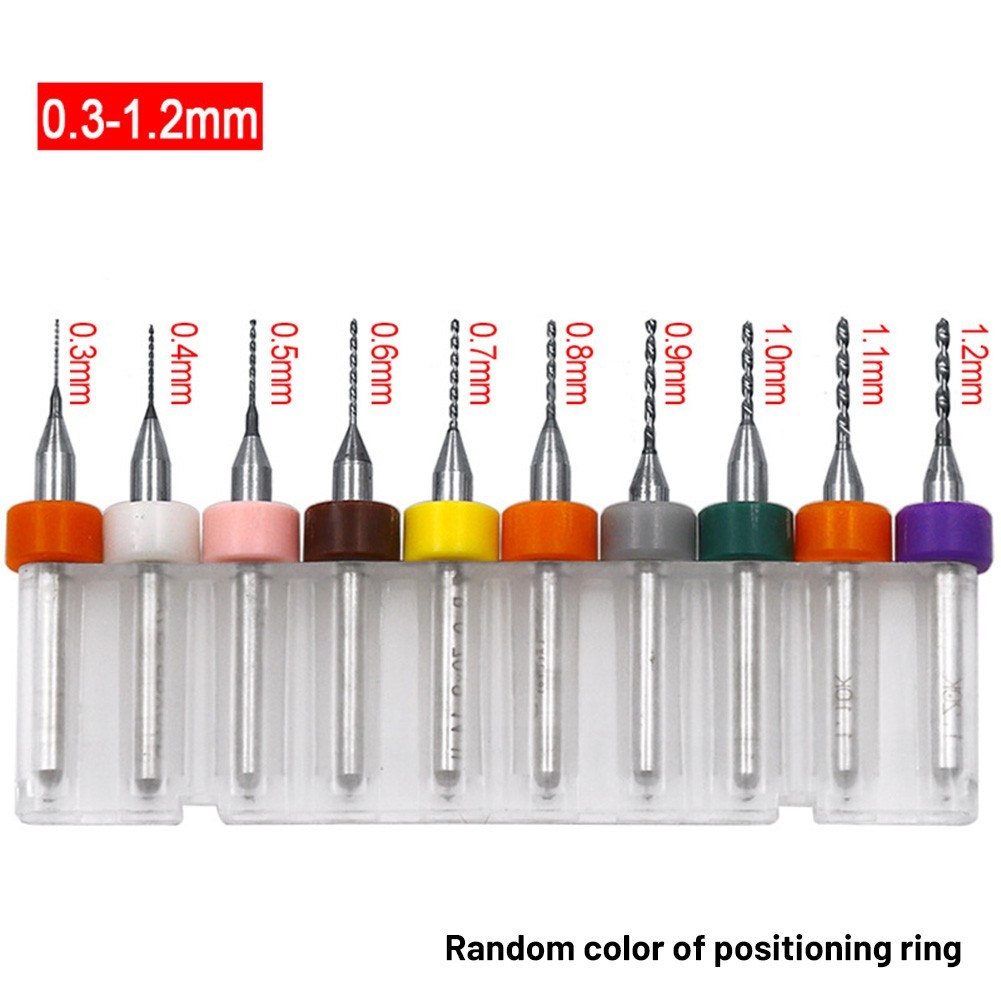 New Practical PCB Drill Bit Mini 10* 10PCS 10x Accessories Drill Bits Kit - Picture 13 of 23