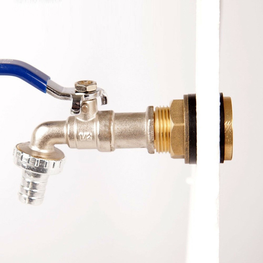 Connection Water Tank Connection Connector Or Rain Set Tank Water 1/2 2PCS 3/4 - Picture 35 of 47