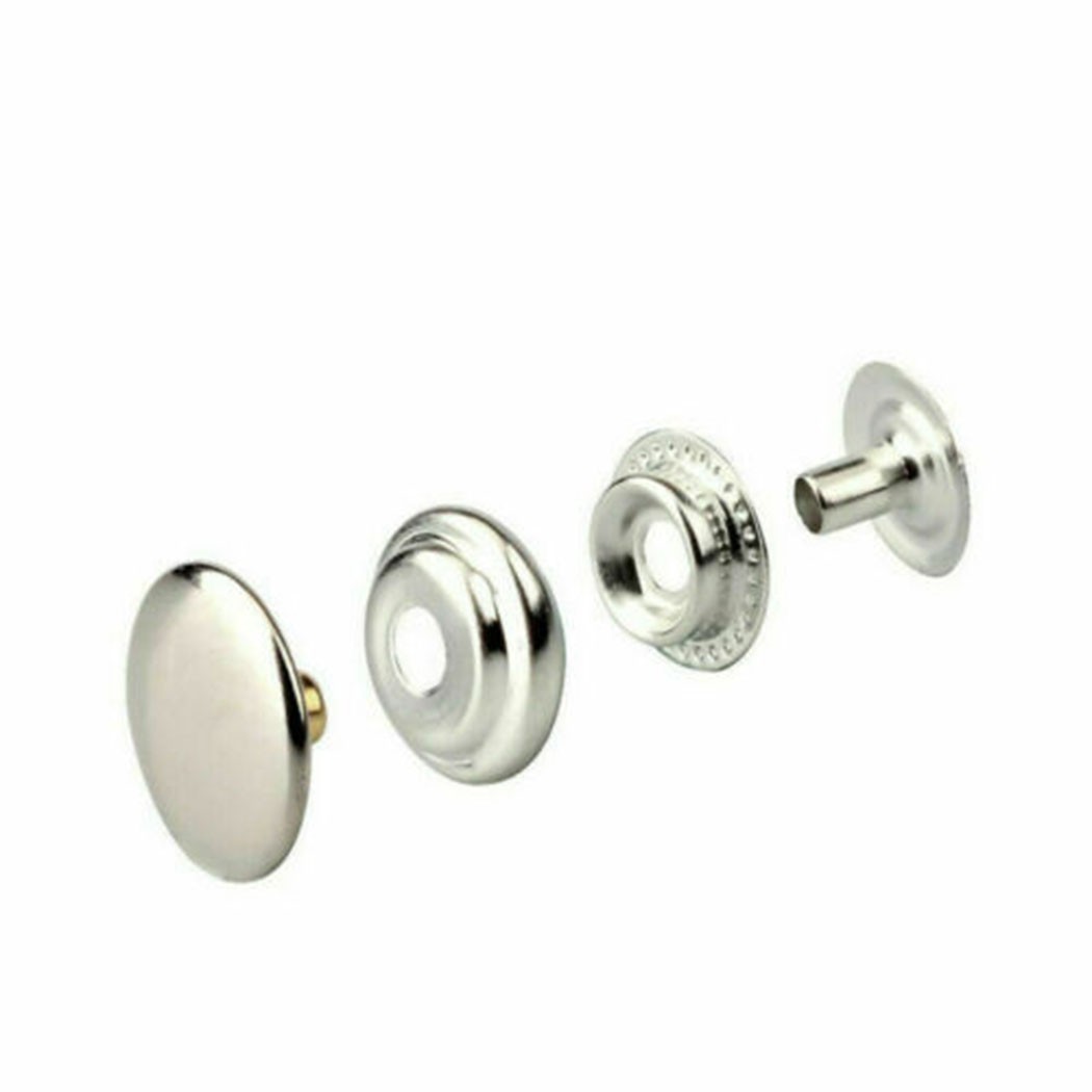 Profi Schwerlast Druckknöpfe – 12,5/15 Mm, In Gold, Silber, Schwarz & Mehr, Für Jacken & Mehr!