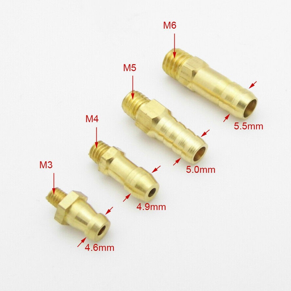 RC Boot Wasserkühlungs-Set – 5 Messing-Nippel Für M3/M5, Für Modellboote, Yachten, Marine