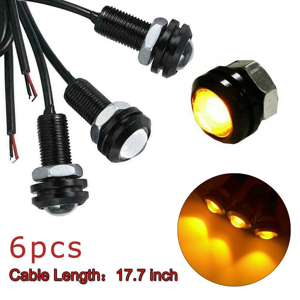 High Quality LED Lights Lamp Spare Waterproof 12V DC 6pcs Set Accessories - Picture 2 of 12