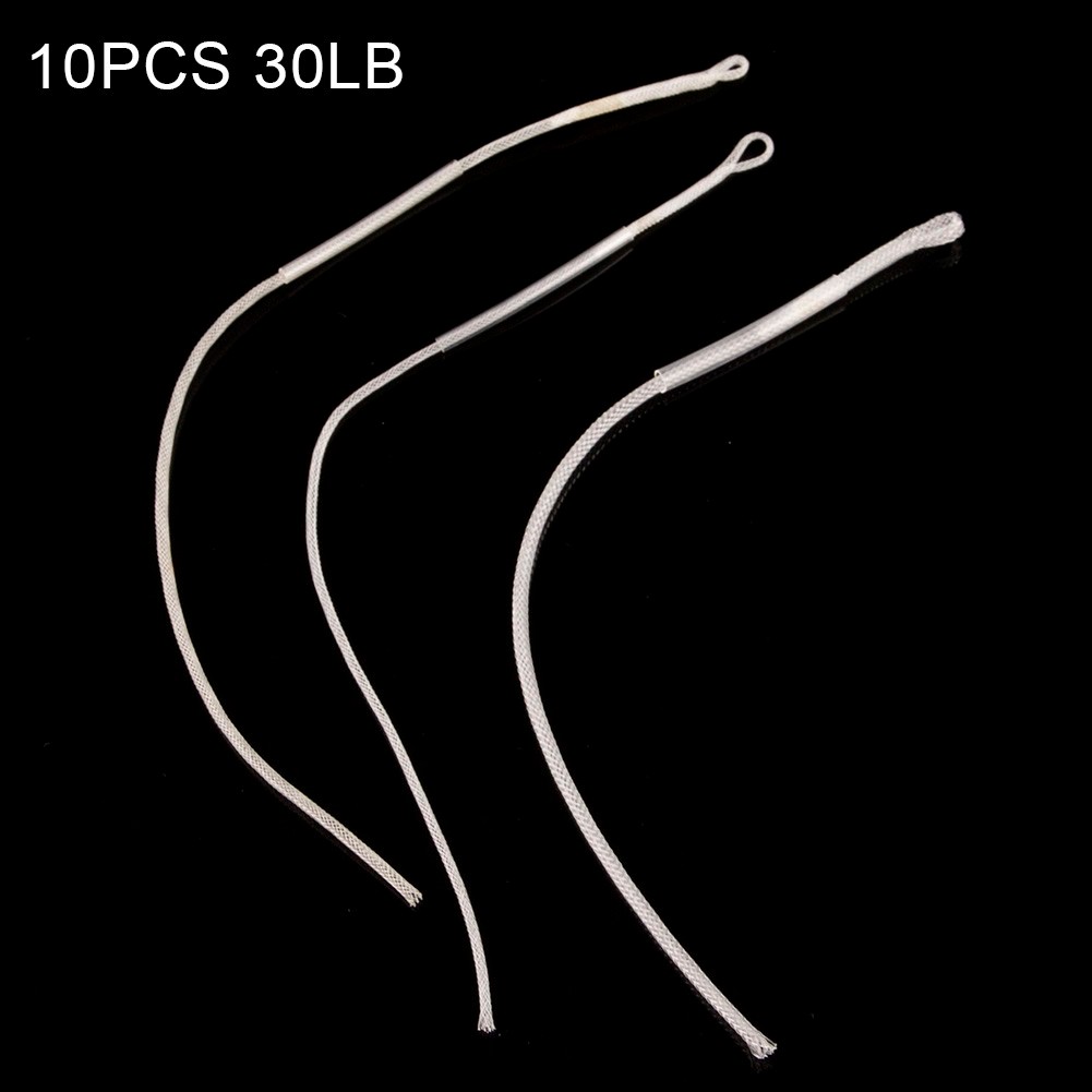 Easy Installation Fly Fishing Line Loop Connector 10Pcs Braided