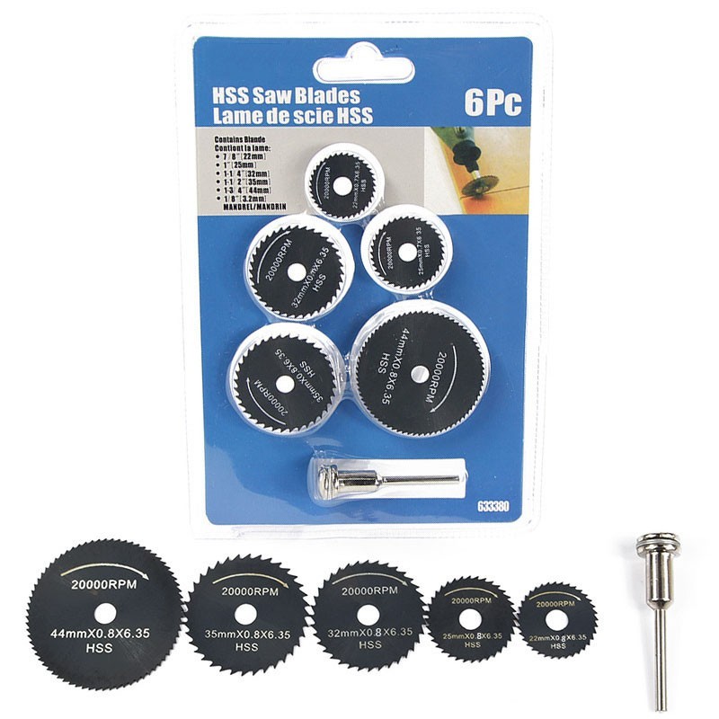 HSS Sägeblatt 80 Mm, 108 Zähne, 0,5 Mm Dick – Mit 22 Mm Dorn Für Metall & Holz