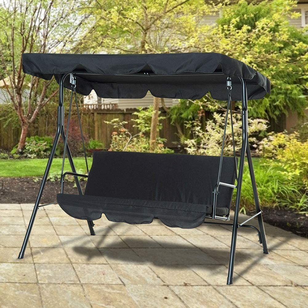 Home Chair Cover Kit 2Pcs Swing Bench Cover Garden Chair High Quality Outdoor - Picture 22 of 24