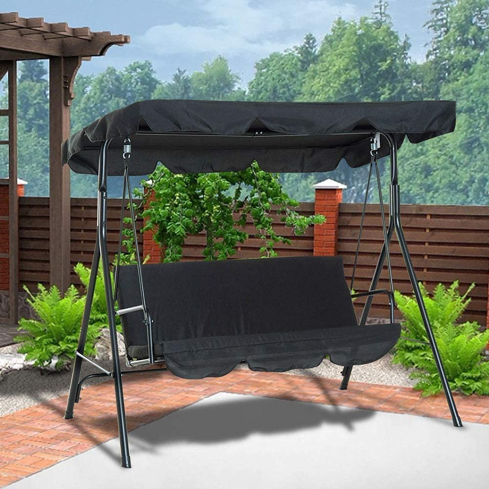 Home Chair Cover Kit 2Pcs Swing Bench Cover Garden Chair High Quality Outdoor - Picture 21 of 24