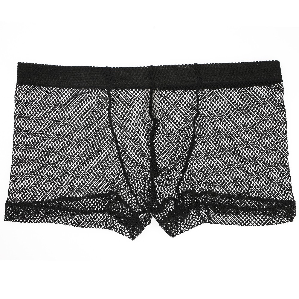 Men\' S Underwear Men\'s 1pcs Mesh Beathable Boxer Briefs M~2XL Bikini - Picture 16 of 16