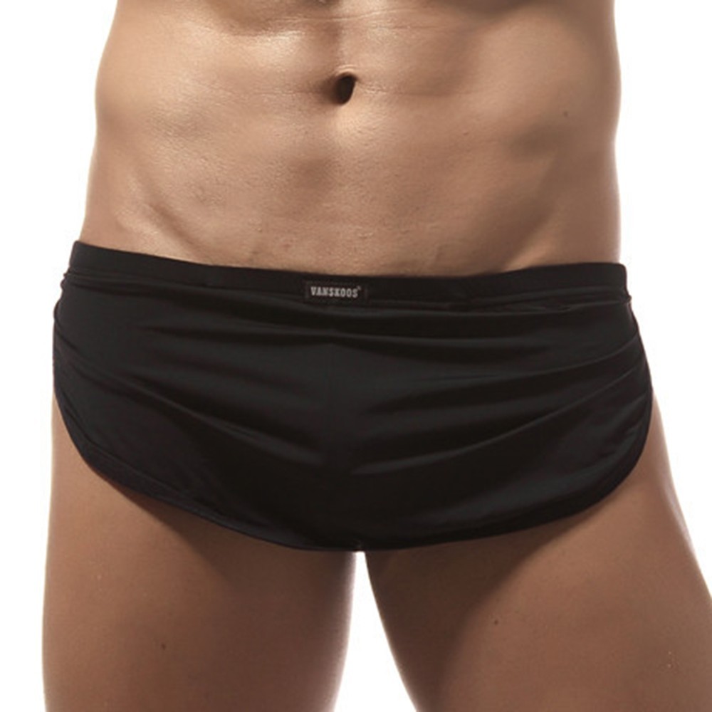 Men's Sexy Underwear Shorts with Thong Elastic Trunks and Breathable Material - Picture 11 of 16