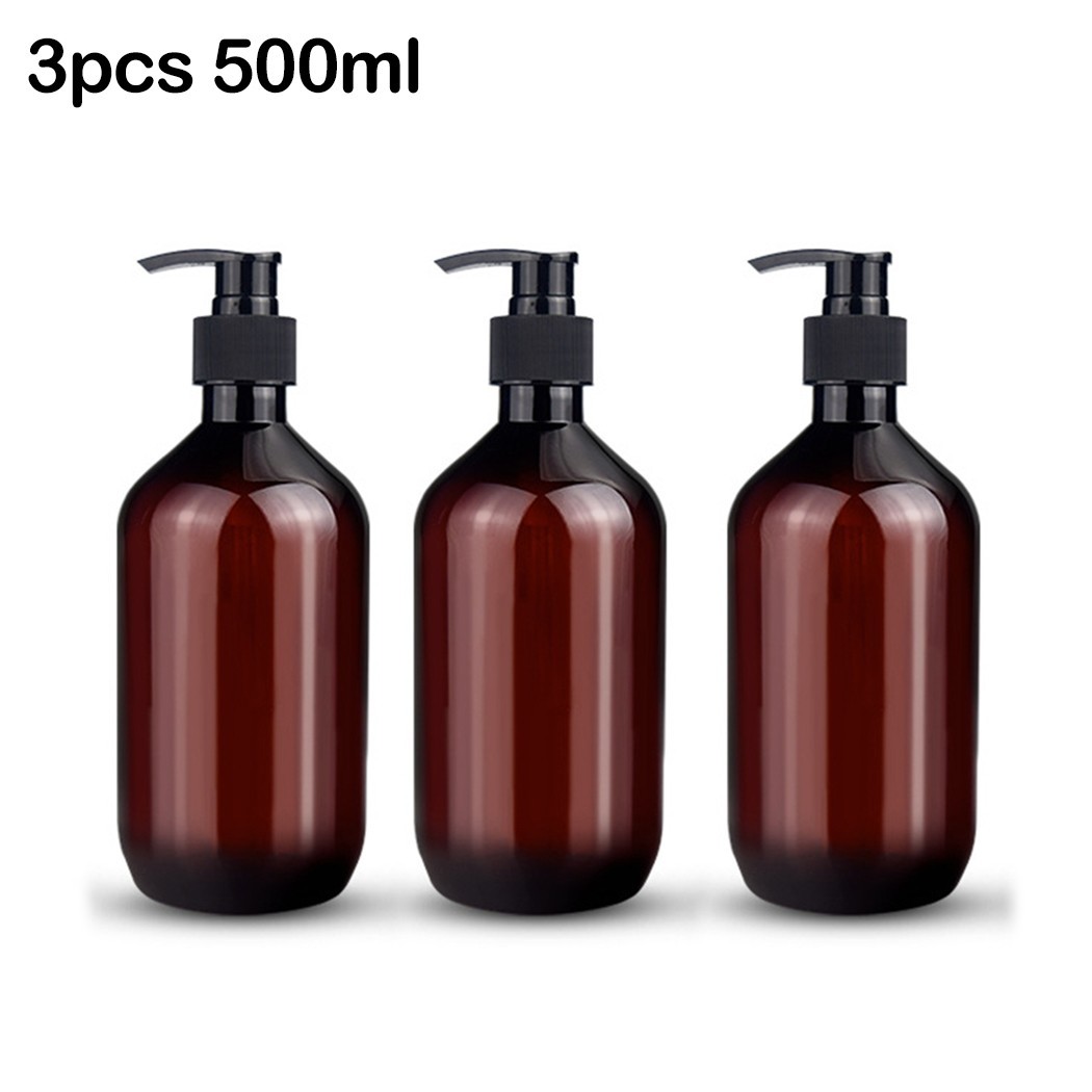 Bottiglie dispenser shampoo durevole 300 ml/500 ml/750 ml accessori bagno