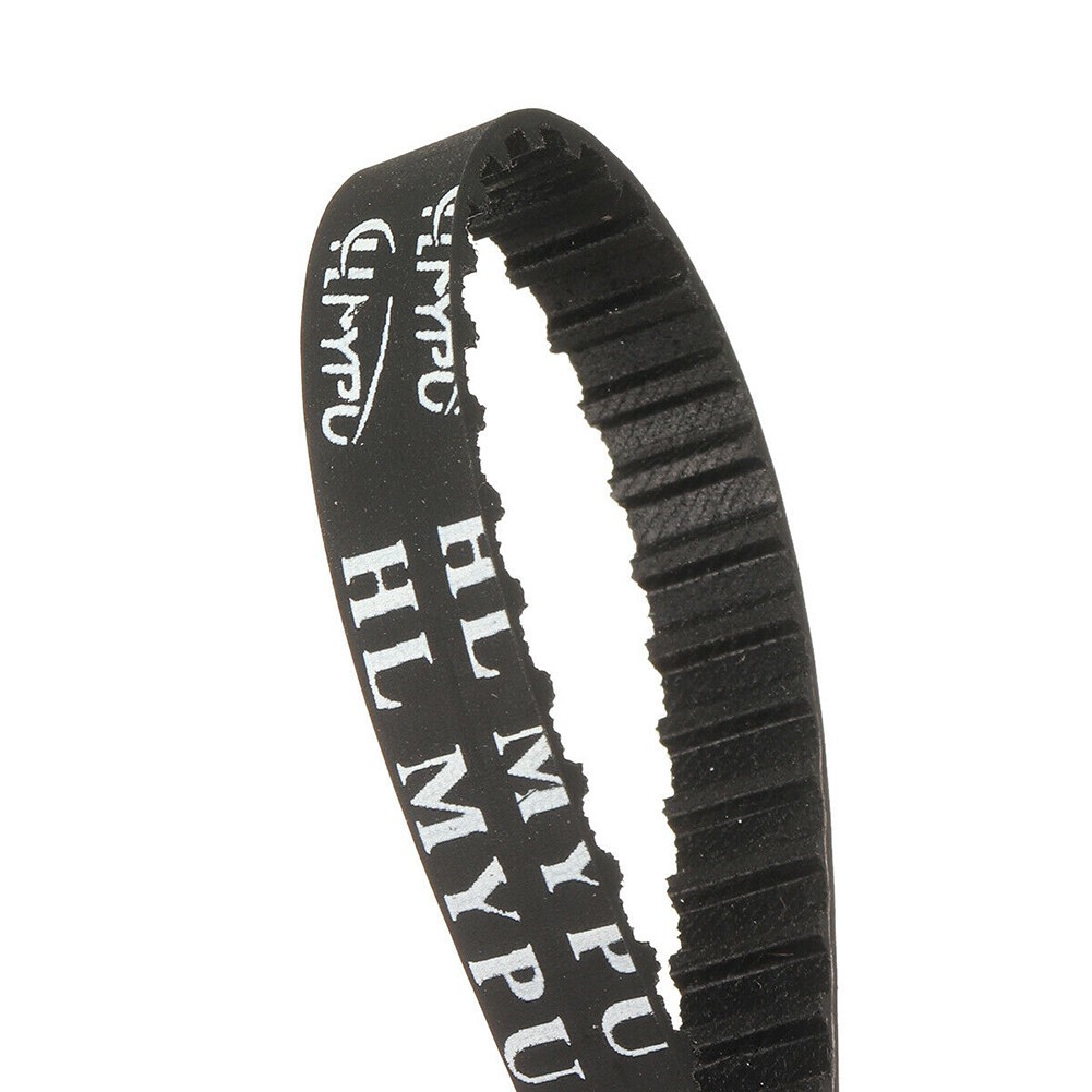 1x Timing Belt 75 Teeth Black Cogged Rubber Geared Belt 10mm Wide 150XL 037 - Zdjęcie 18 z 23