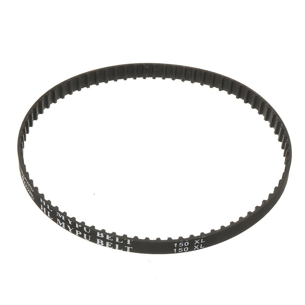 1x Timing Belt 75 Teeth Black Cogged Rubber Geared Belt 10mm Wide 150XL 037 - Zdjęcie 20 z 23