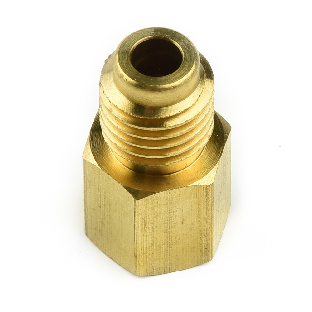 Brass R134A/R12 Car Conditioner Adapter Quick Coupling 1/2 ACME Male 1/4 SAE - Picture 10 of 12