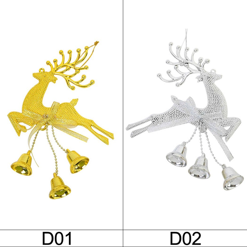 Neu 2021 Heiß Elch Weihnachtsdeko Gold PVC Rentier Silber Kindergeschenk - Bild 16 von 35