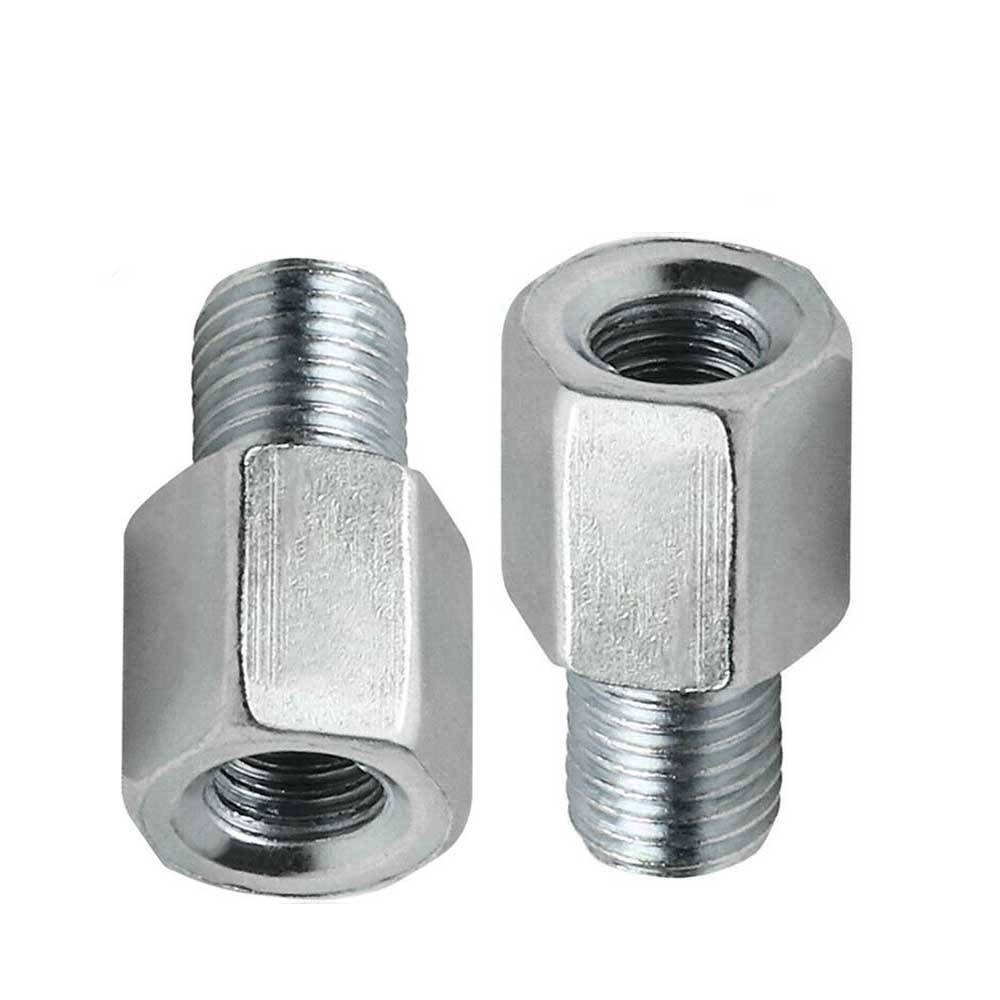 High Quality Screws Chrome Clockwise Threaded Mirror Adapters Pratical - Picture 6 of 12