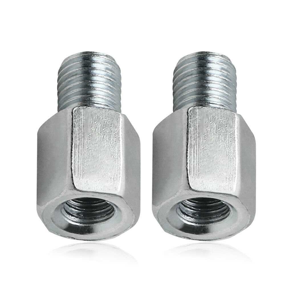 High Quality Screws Chrome Clockwise Threaded Mirror Adapters Pratical