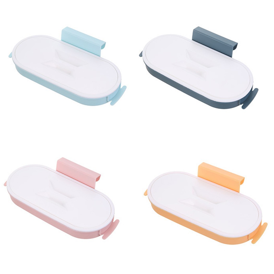 Removable Hanging Bag Holder for Kitchen Home Wall Mounted Waste Bin 26x12x5cm - Produktbild 2