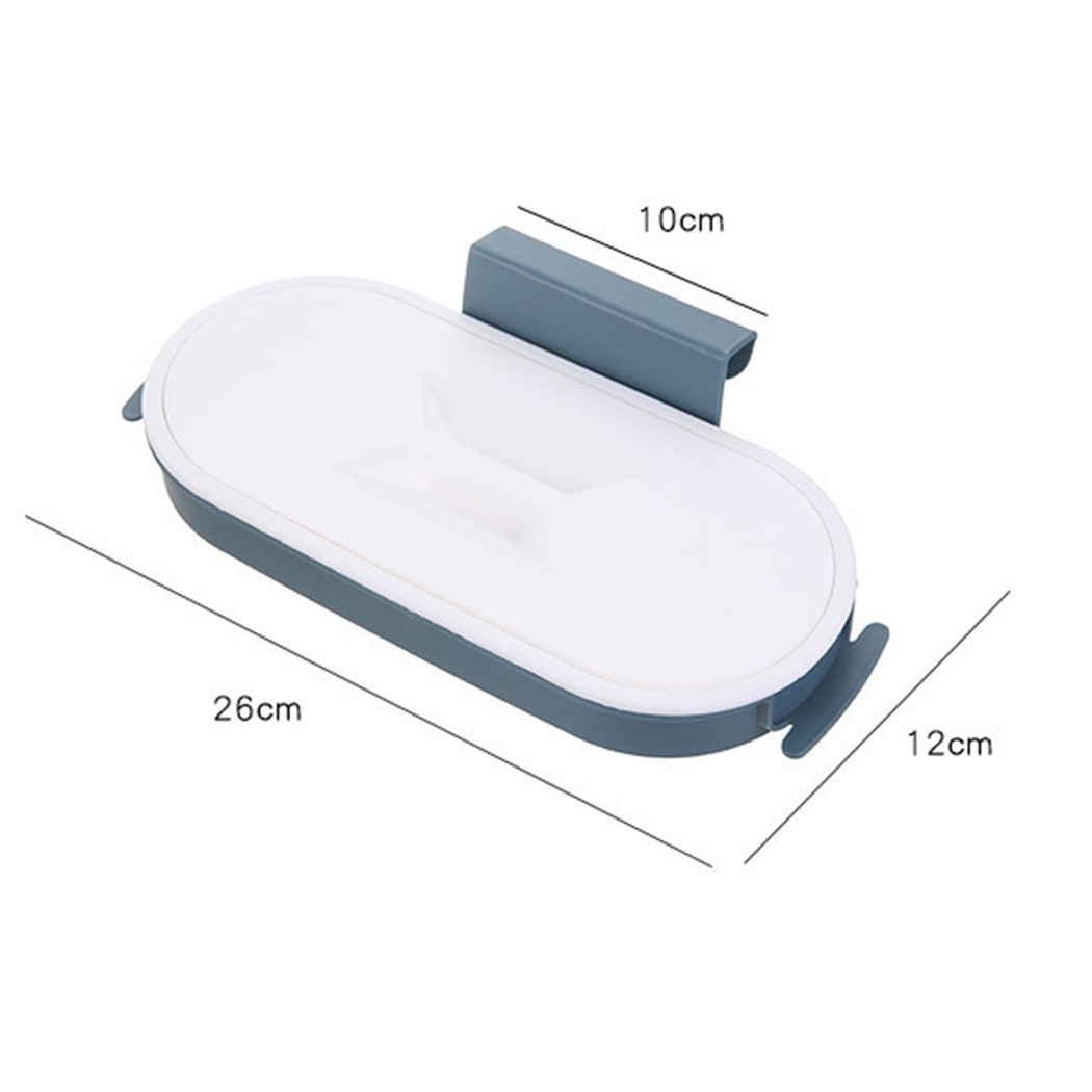 Removable Hanging Bag Holder for Kitchen Home Wall Mounted Waste Bin 26x12x5cm