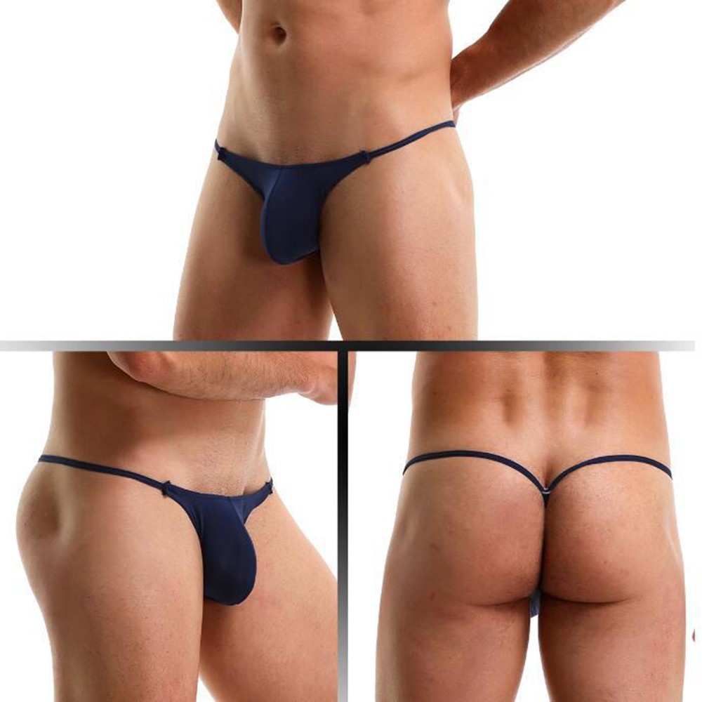 Herrenunterwäsche T-Back Tanga Bikini G-String Herren Höschen Mesh Mikro - Picture 14 of 20