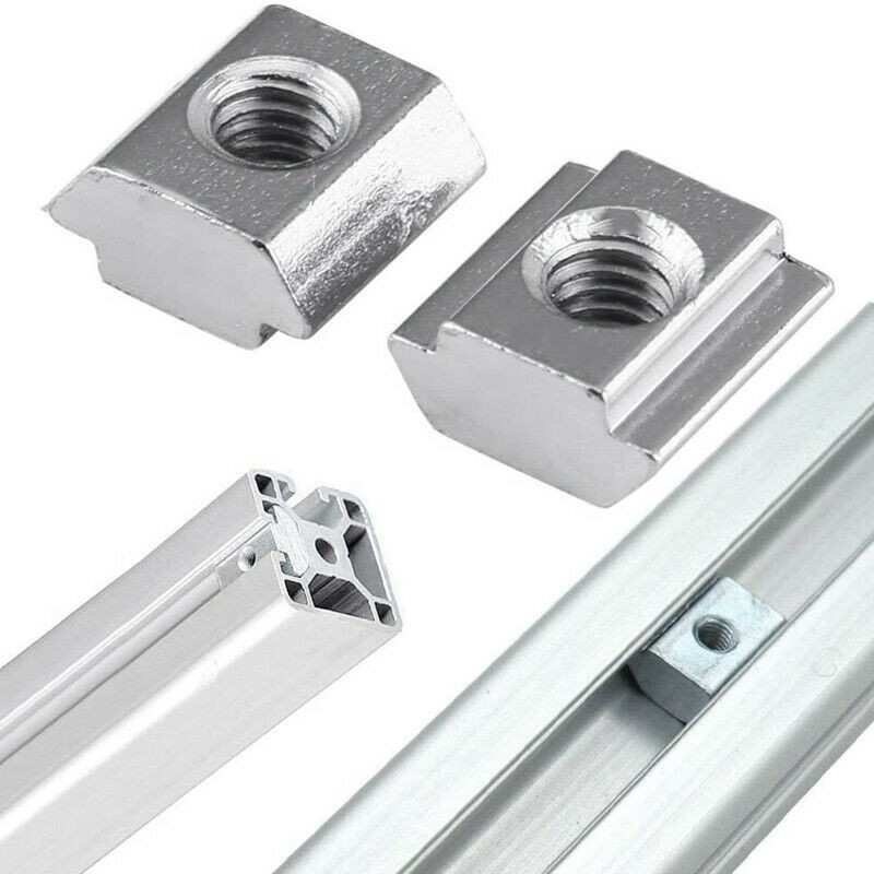Practical Corner Bracket Aluminum For 6mm Slot M5 X 10mm Silver T-slot - Picture 5 of 10