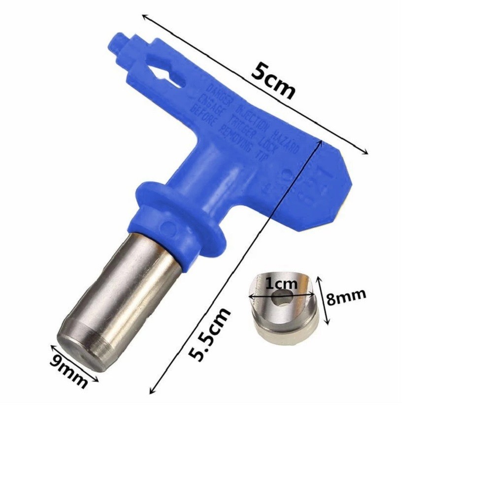 Wide Spraying Range with Tungsten Steel Tip Nozzle for Wagner Paint Sprayer