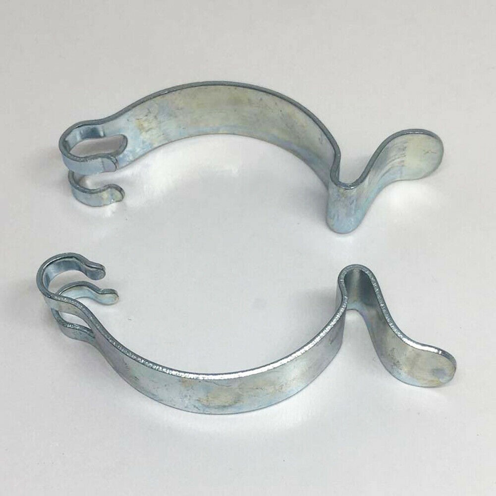 Lid Clip Metal Silver Spring 2 Pieces Air Filter Box Car Cleaner Housing - Picture 18 of 22