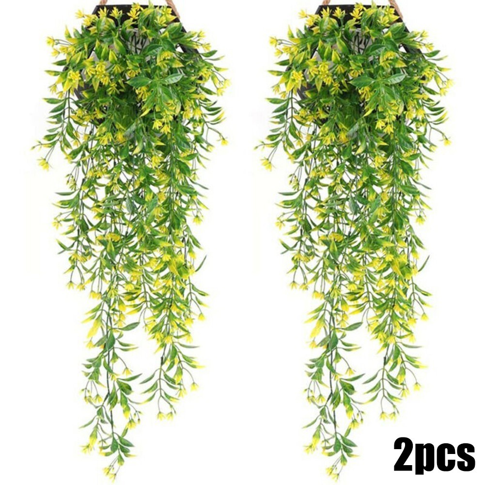 Guirlande De Lierre Artificiel Vert - 2.2m De Longueur, Aspect Réaliste Et Luxuriant, Pour Décoration Mur Intérieur/extérieur